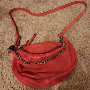 Free People genuine leather purse